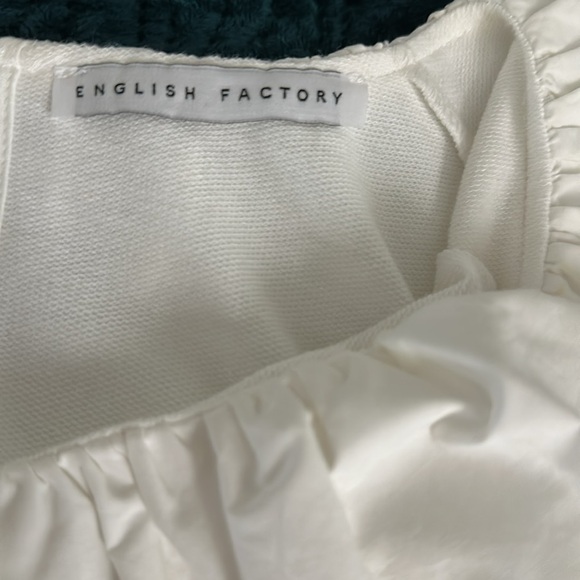 English Factory Cream Ruffle Dress - Picture 11 of 14